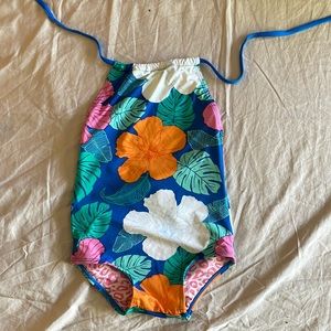 Feather 4 Arrow girls size 5T halter swimsuit